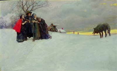 En ulv var ikke blevet set i Salem i tredive år af Howard Pyle