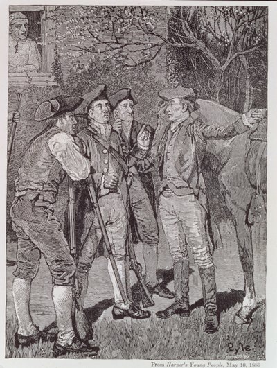 Paul Revere i Lexington, fra Harper