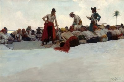 Så blev skatten delt af Howard Pyle