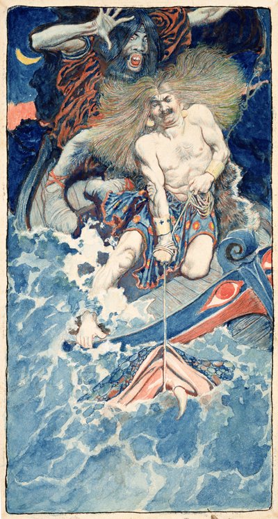 The Fishing of Thor and Hymir, fra 