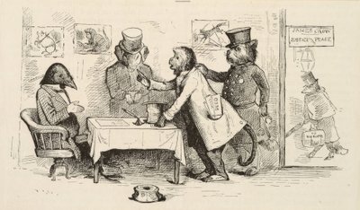 Ræven, aben og grisen af Howard Pyle
