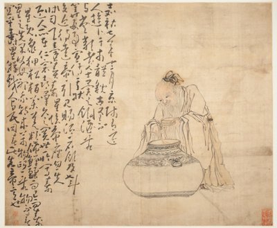 Landskaber og figurer: Figurer af Huang Shen