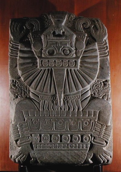 Tlaltecuhtli, postklassisk periode (900-1521) (sten) af Huaxtec Huaxtec