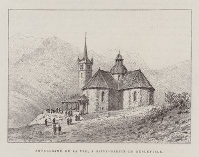 Notre-Dame De La Vie, A Saint-Martin De Belleville (stik) af Hubert Clerget