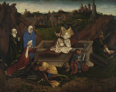 De tre Mariaer ved graven, ca. 1440 af Hubert Eyck