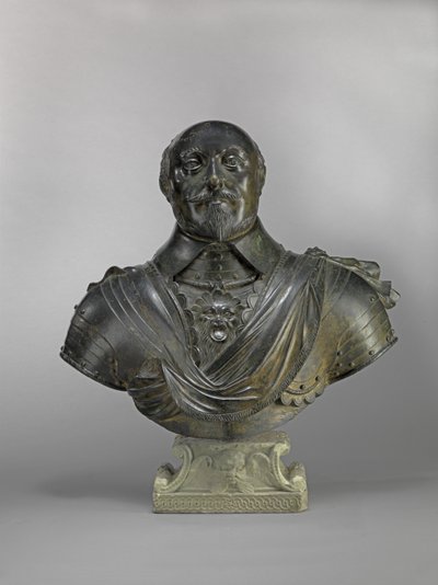 Robert Bertie (1582-1642) 1. jarl af Lindsey, ca. 1640 (bronze) af Hubert Le Sueur