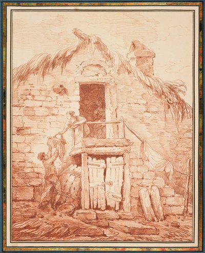 Et stenhus af Hubert Robert