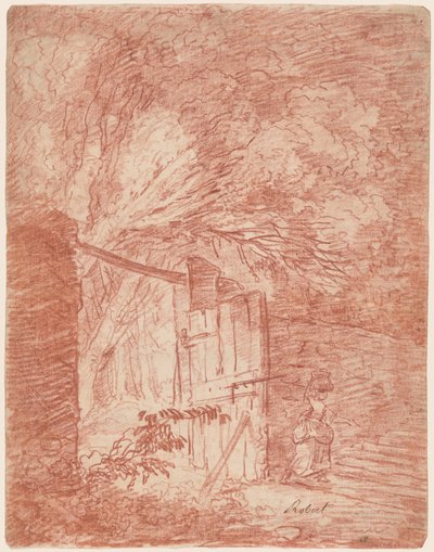Haveporten af Hubert Robert