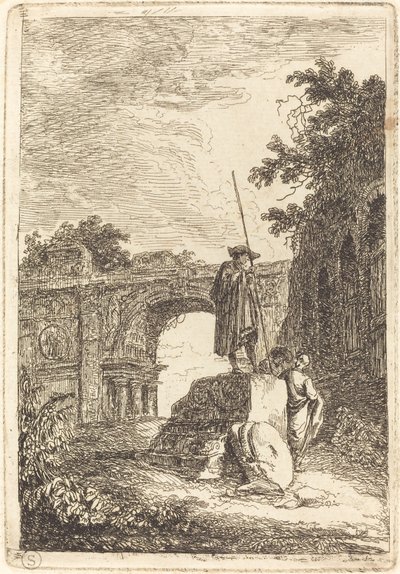 Triumfbuen af Hubert Robert