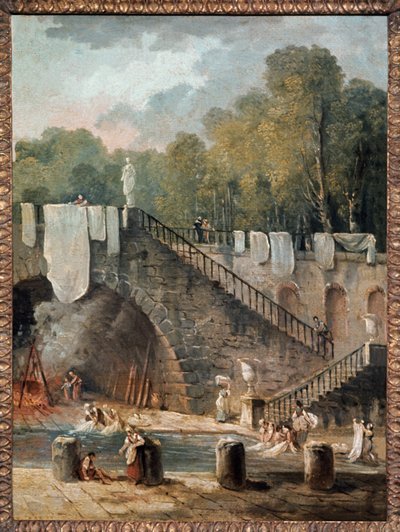 Vasken. 1700-tallet (olie på lærred) af Hubert Robert