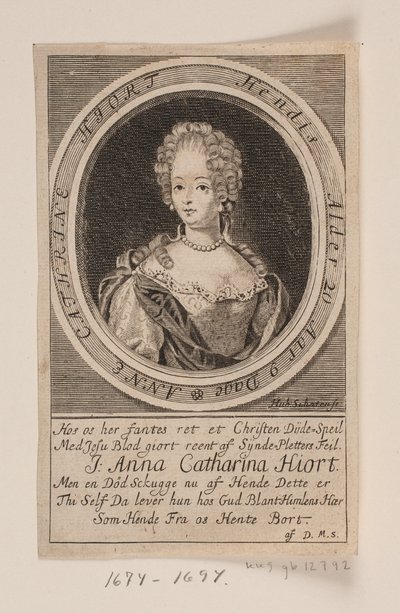 Anna Catharina Hjort af Hubert Schaten