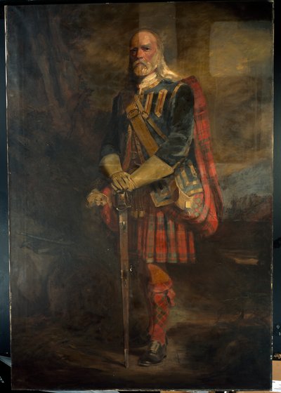 John Gordon fra Glenbucket af Hubert von (studio of) Herkomer