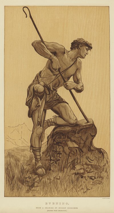 Aften af Hubert von Herkomer