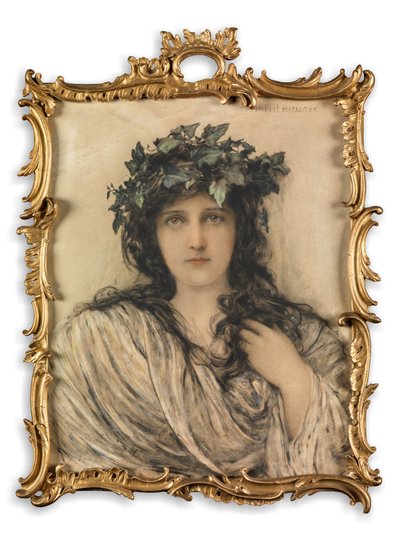 Vedbend (dybtryk) af Hubert von Herkomer