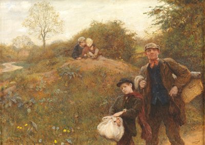 Går videre, 1891 af Hubert von Herkomer