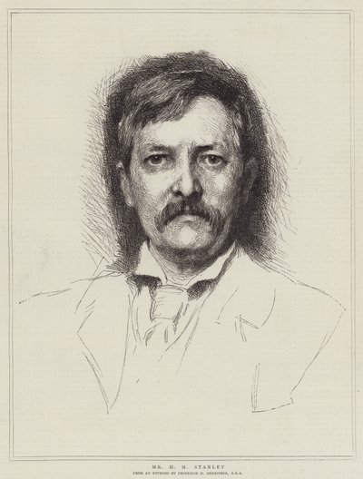 Hr. HM Stanley af Hubert von Herkomer