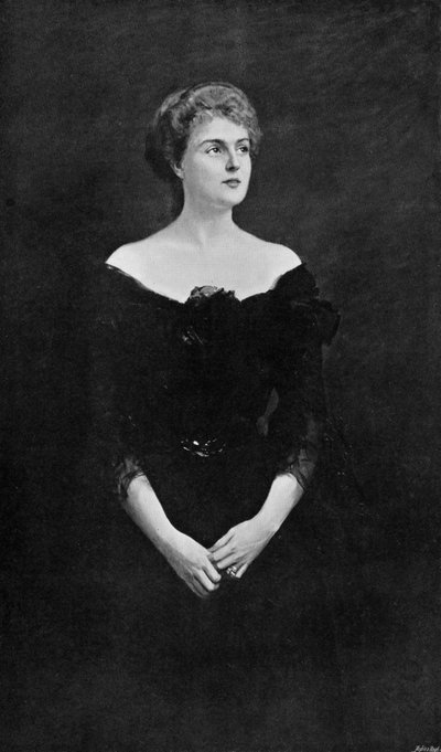 Fru Errol Guy Turner, 1903. af Hubert von Herkomer