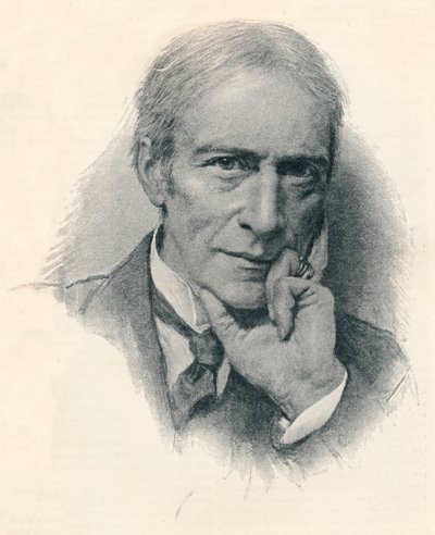 Selvportræt, c1900 af Hubert von Herkomer