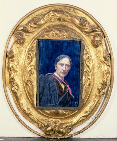 Selvportræt af kunstneren, 1878 (olie) af Hubert von Herkomer