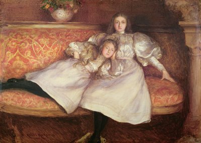 Baron von Erlangers døtre af Hubert von Herkomer