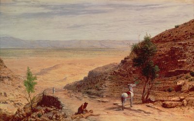 Vejen mellem Jerusalem og Jeriko af Hubert von Herkomer