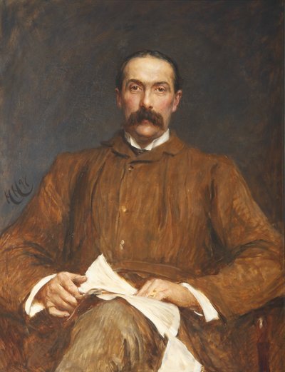 William Leonard Courtney af Hubert von Herkomer
