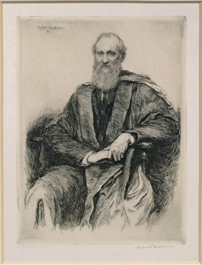 William Thomson, 1st Baron Kelvin (1824-1907), britisk matematiker og fysiker, 1891 af Hubert von Herkomer