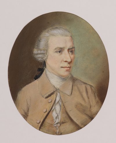 Portræt af en mand (eller Gavin Hamilton) af Hugh Douglas (manner of) Hamilton