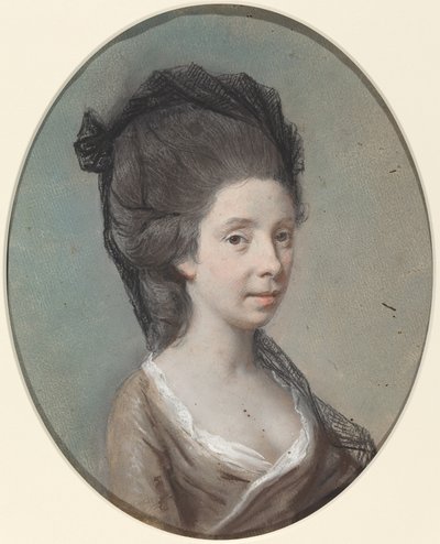Lady Holland (Lady Mary Fitzpatrick) af Hugh Douglas Hamilton