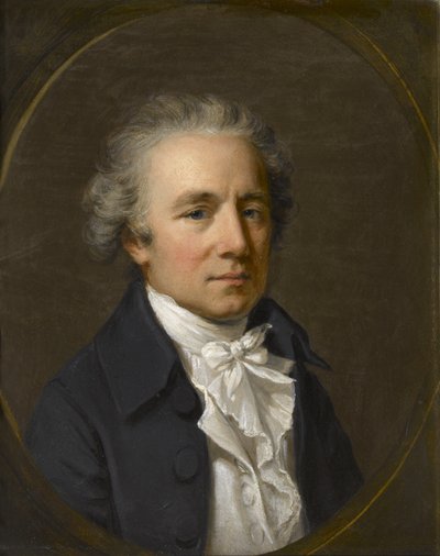 Nathaniel Marchant, RA, ca. 1780 (olie på træ) af Hugh Douglas Hamilton