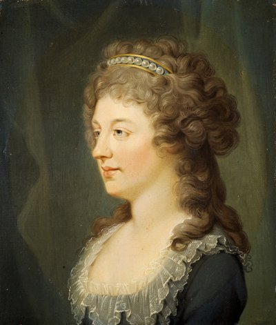 Portræt af Charlotte Stuart, hertuginde af Albany (1753-1789) af Hugh Douglas Hamilton