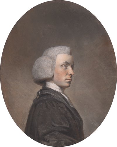 Portræt af en guddommelig af Hugh Douglas Hamilton