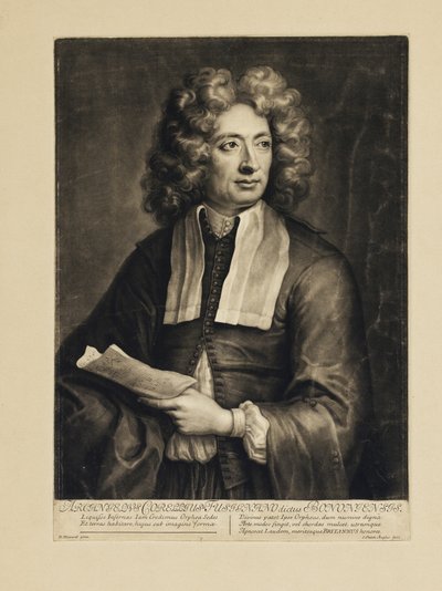 Portræt af komponisten Arcangelo Corelli 1653-1713, 1704 af Hugh Howard