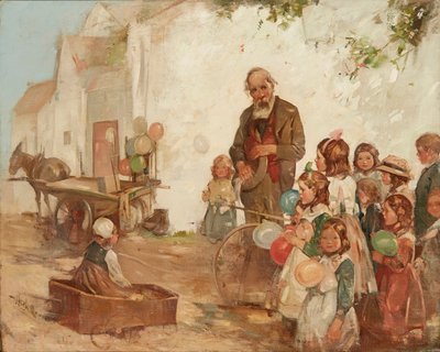The Gundy Man (olie på lærred) af Hugh Munro