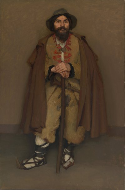 En bjerghyrde, 1901 af Hugh Ramsay