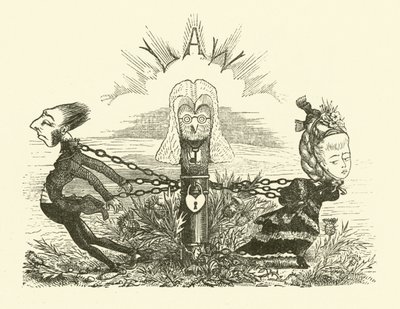 Skilsmisse (gravering) af Hugh Rowley