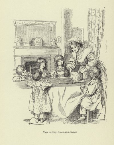 Illustration til Amos Barton af George Eliot af Hugh Thomson