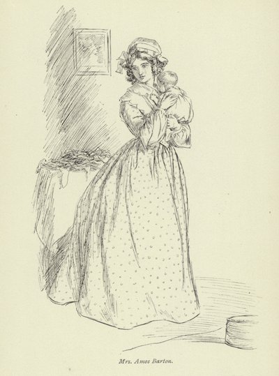 Illustration til Amos Barton af George Eliot af Hugh Thomson