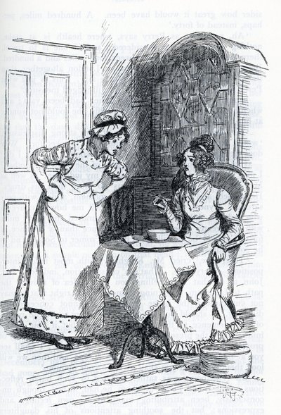 Illustration til "Emma" af Jane Austen (illustration) af Hugh Thomson