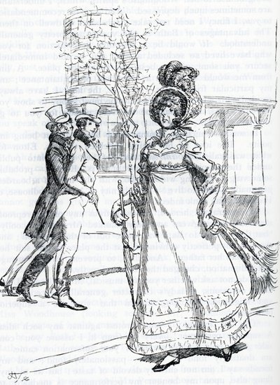 Illustration til "Emma" af Jane Austen (illustration) af Hugh Thomson