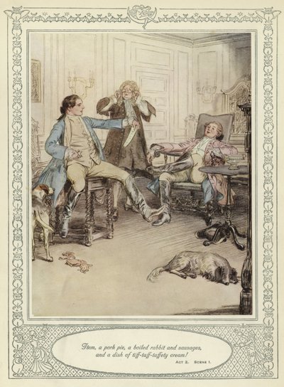 Illustration til Goldsmith