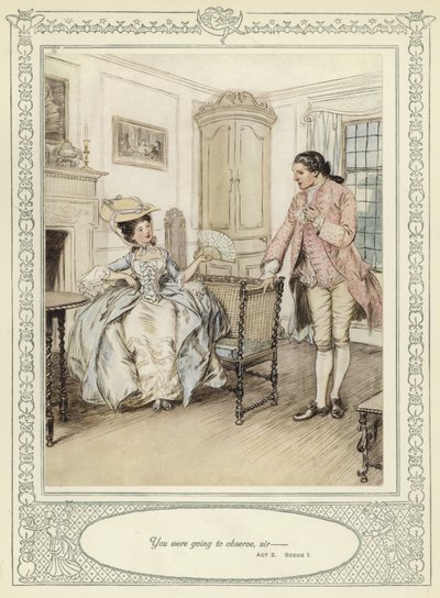 Illustration til Goldsmith