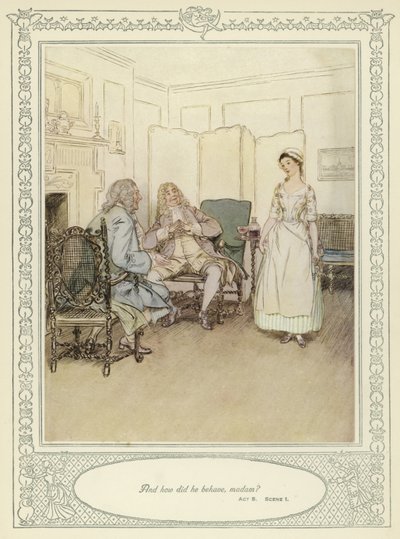 Illustration til Goldsmith