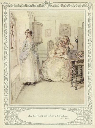 Illustration til Goldsmith