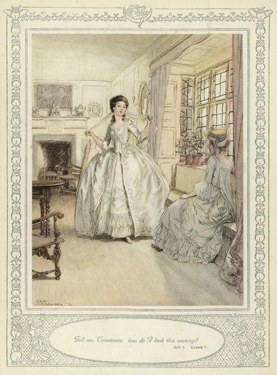 Illustration til Goldsmith