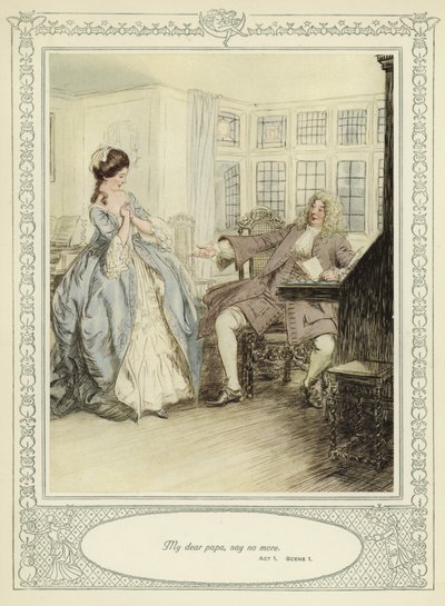 Illustration til Goldsmith