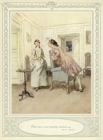 Illustration til Goldsmith
