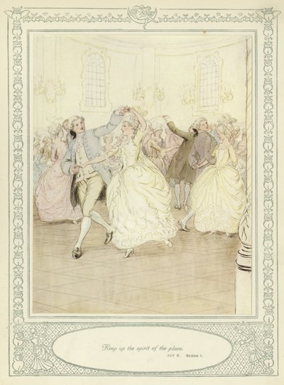 Illustration til Goldsmith
