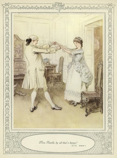 Illustration til Goldsmith