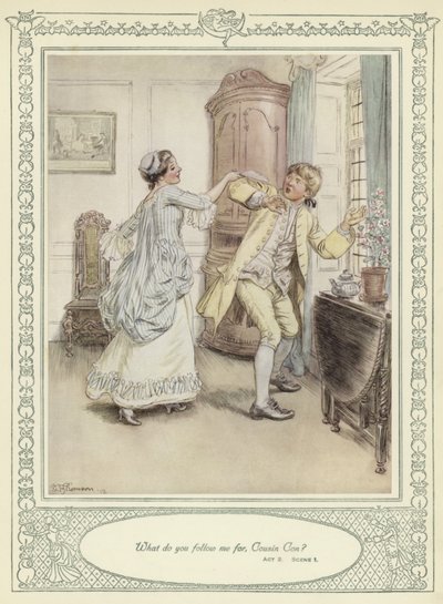Illustration til Goldsmith